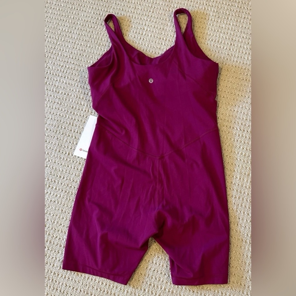 Lululemon Athletica align bodysuit in magenta purple